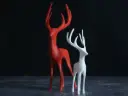 Deer Stag Statue