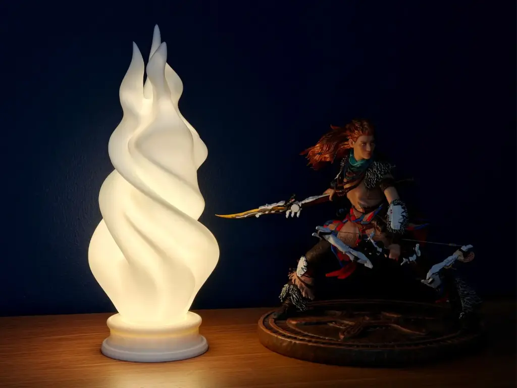 The flame lamp